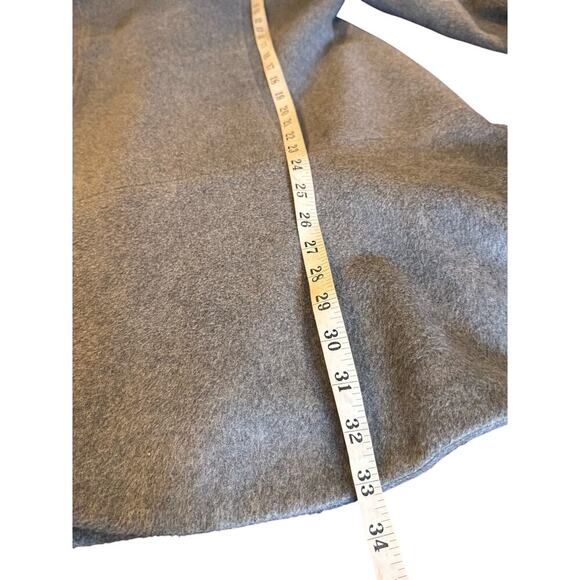 Helene Berman London Women’s Wool Blend Coat Size M Gray Double Breasted - Picture 10 of 11